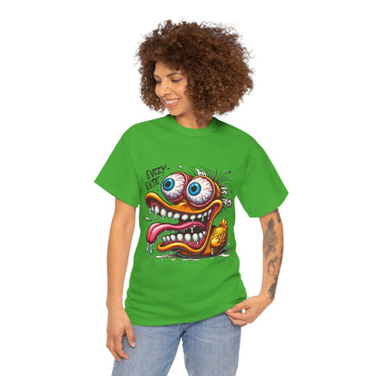 Whimsical Cartoon Tee with Fun Design