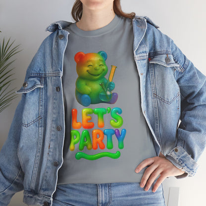 Let’s Party – Rainbow Gummy Bear Tee