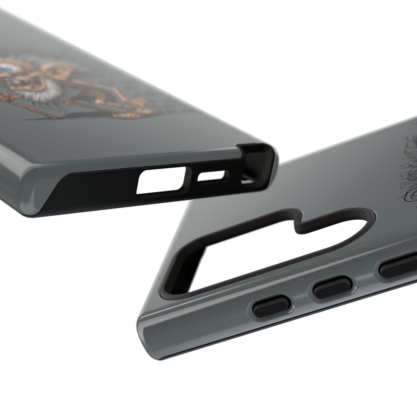 Phone Case — Funny Grumpy Troll Design: “Get Off My Lawn” Protective Cover