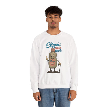 Slippin’ Outta Trouble Crewneck Sweatshirt