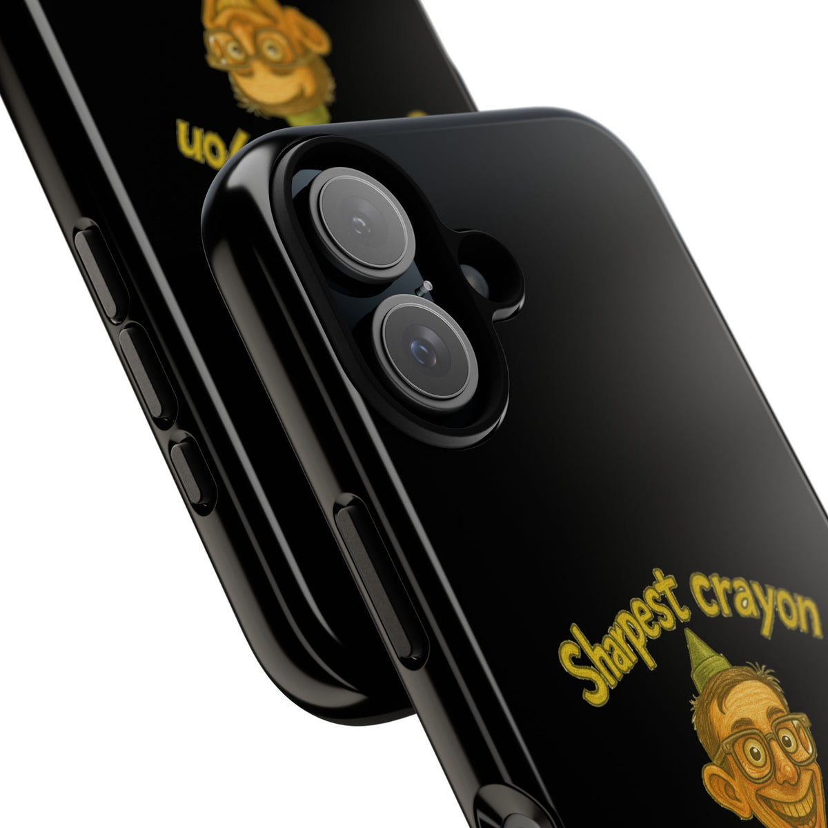 Phone Case — "Sharpest Crayon in the Tool Shed" Retro Teacher/Geek Protective Cover