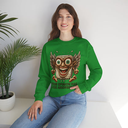 Your Opinion Has Less Absorbency – Flying Maxipad Sweatshirt