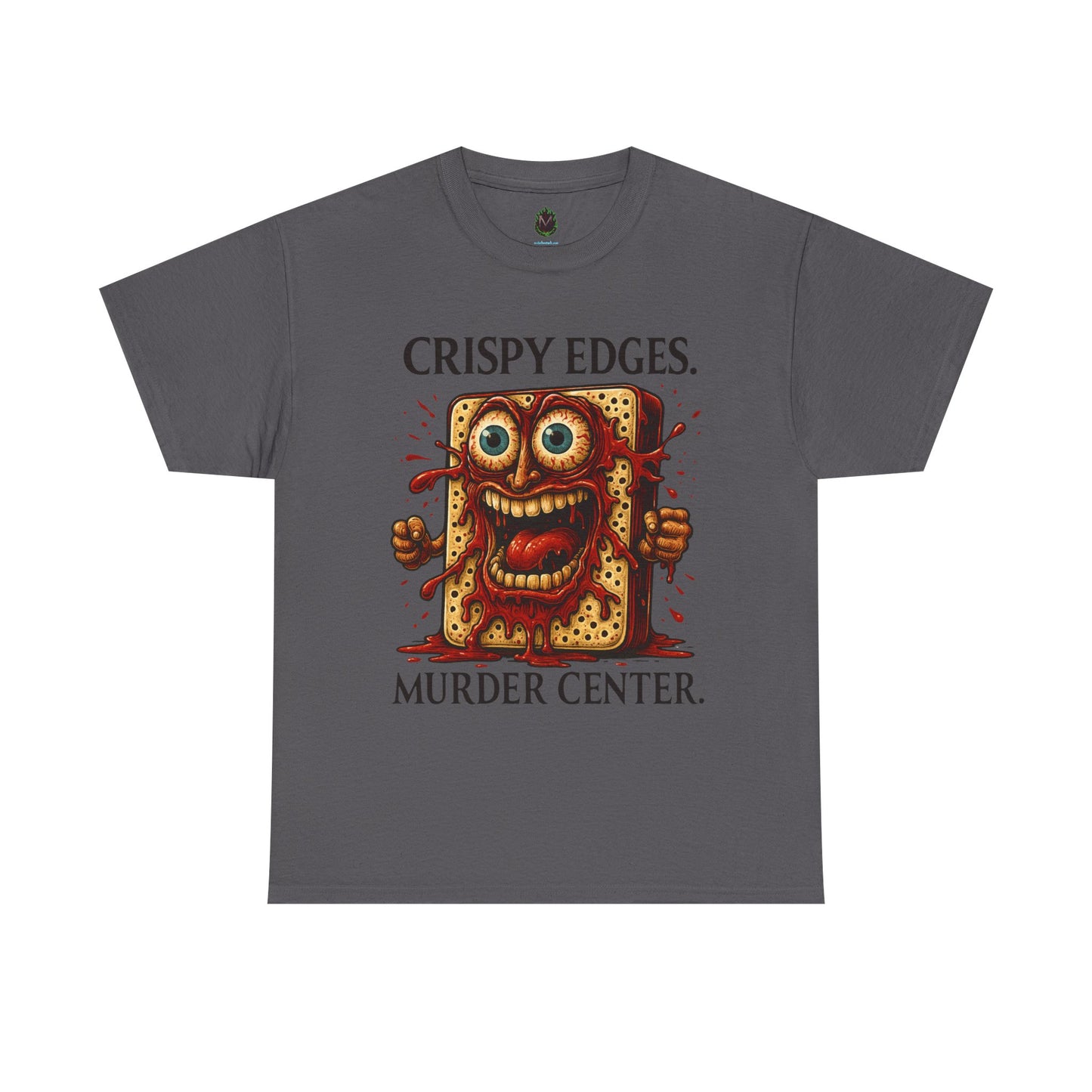 Crispy Edges. Murder Center. – Psycho Maxipad Tee