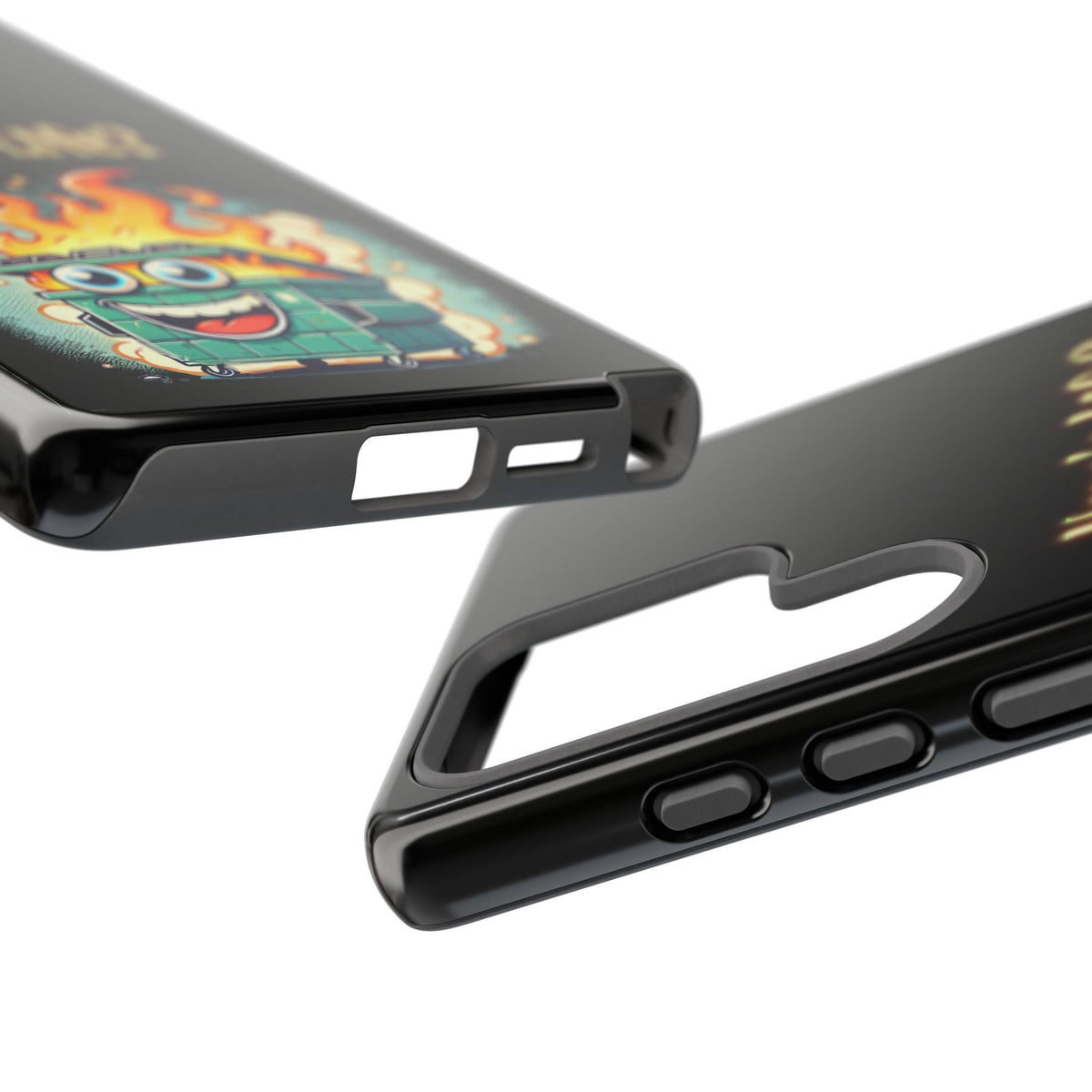 How's Life? Flaming Dumpster Phone Case