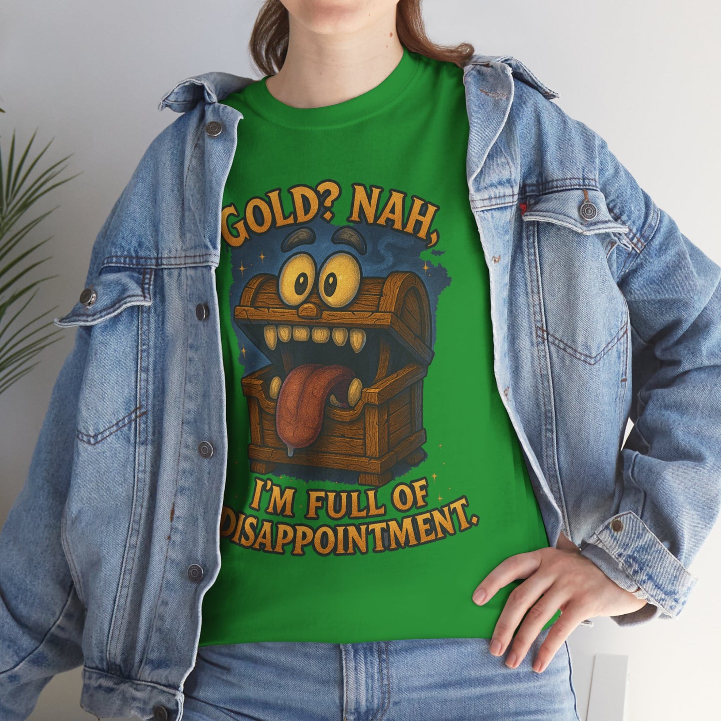 Disappointment Treasure Chest Tee | Funny Monster Illustration