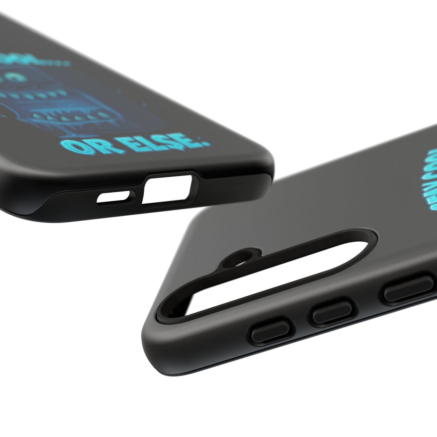 Stay Cool... Or Else. Phone Case — Neon Monster Protective iPhone Cover