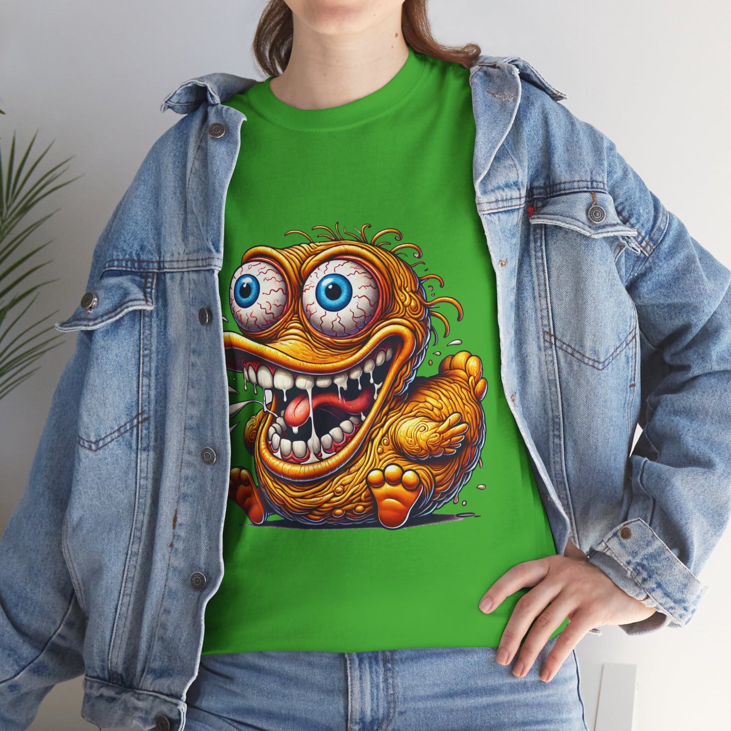 "Psycho Duck" Crazy Cartoon T-Shirt
