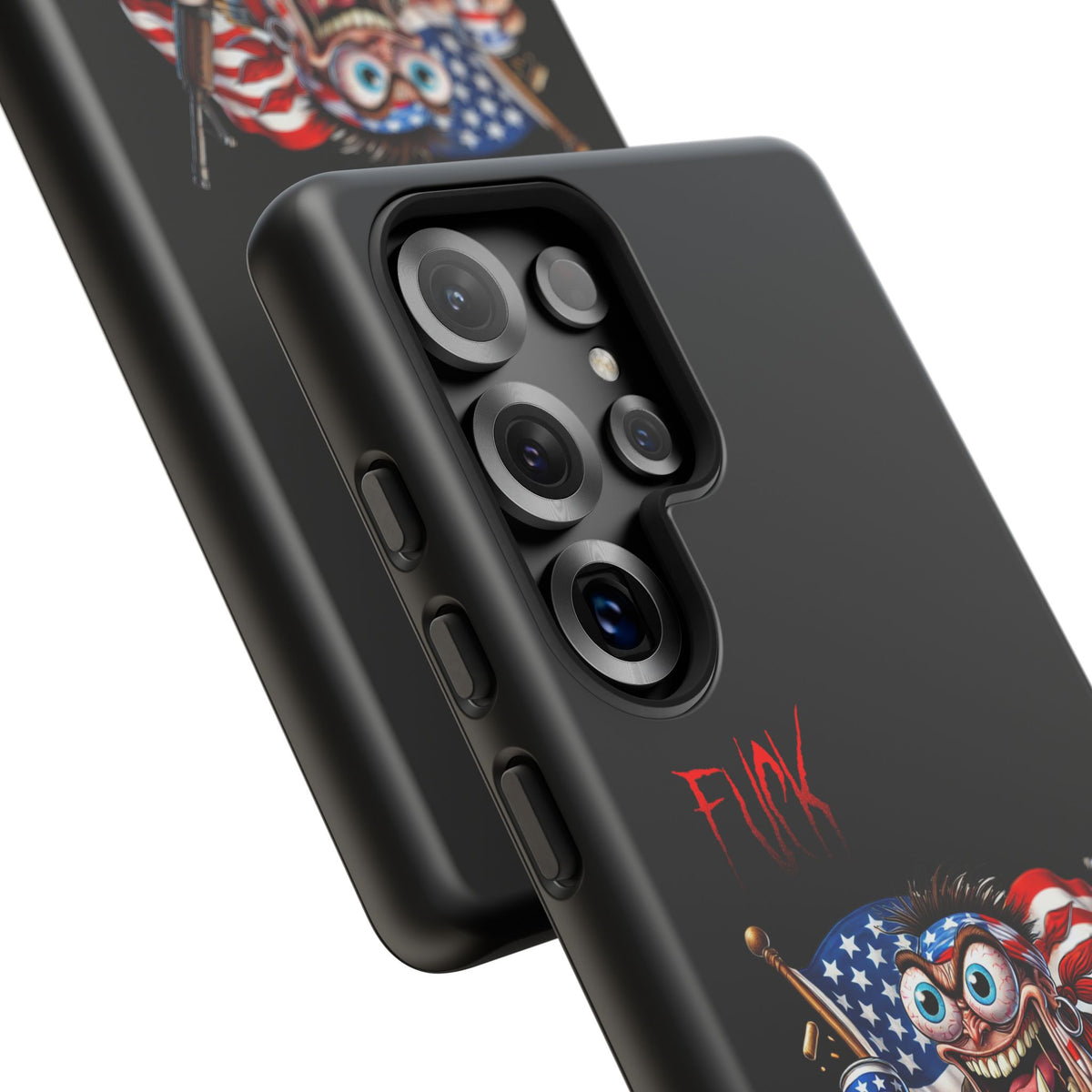 Patriotic Madman Phone Case — 'Funk Yea' USA Flag Tough Case