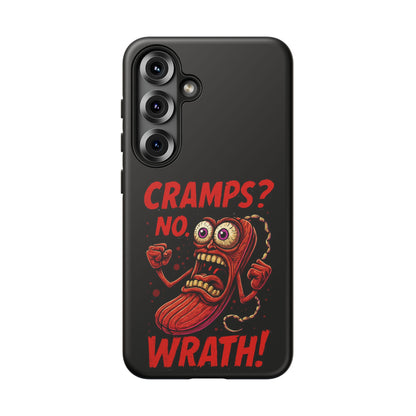 Phone Case — "Cramps? No, Wrath!" Retro Hot-Pepper Graphic