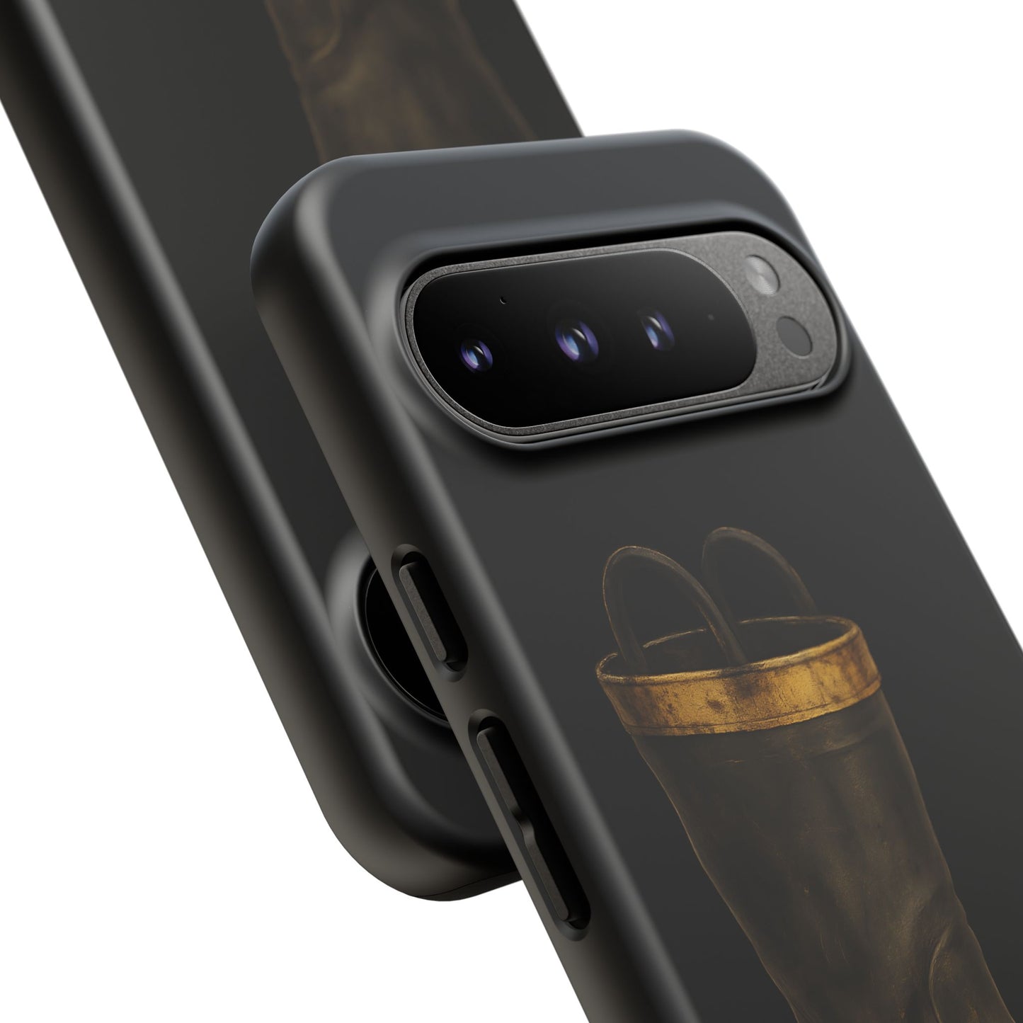 Vintage Fire Boot Phone Case — Rugged Protective iPhone Cover