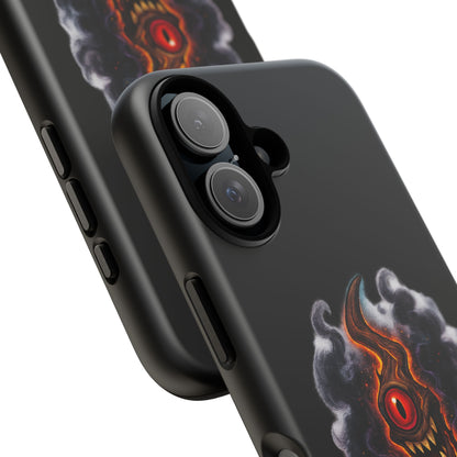 Phone Case — Fiery One‑Eye Demon with "I See Your Soul... And It's Disappointing"