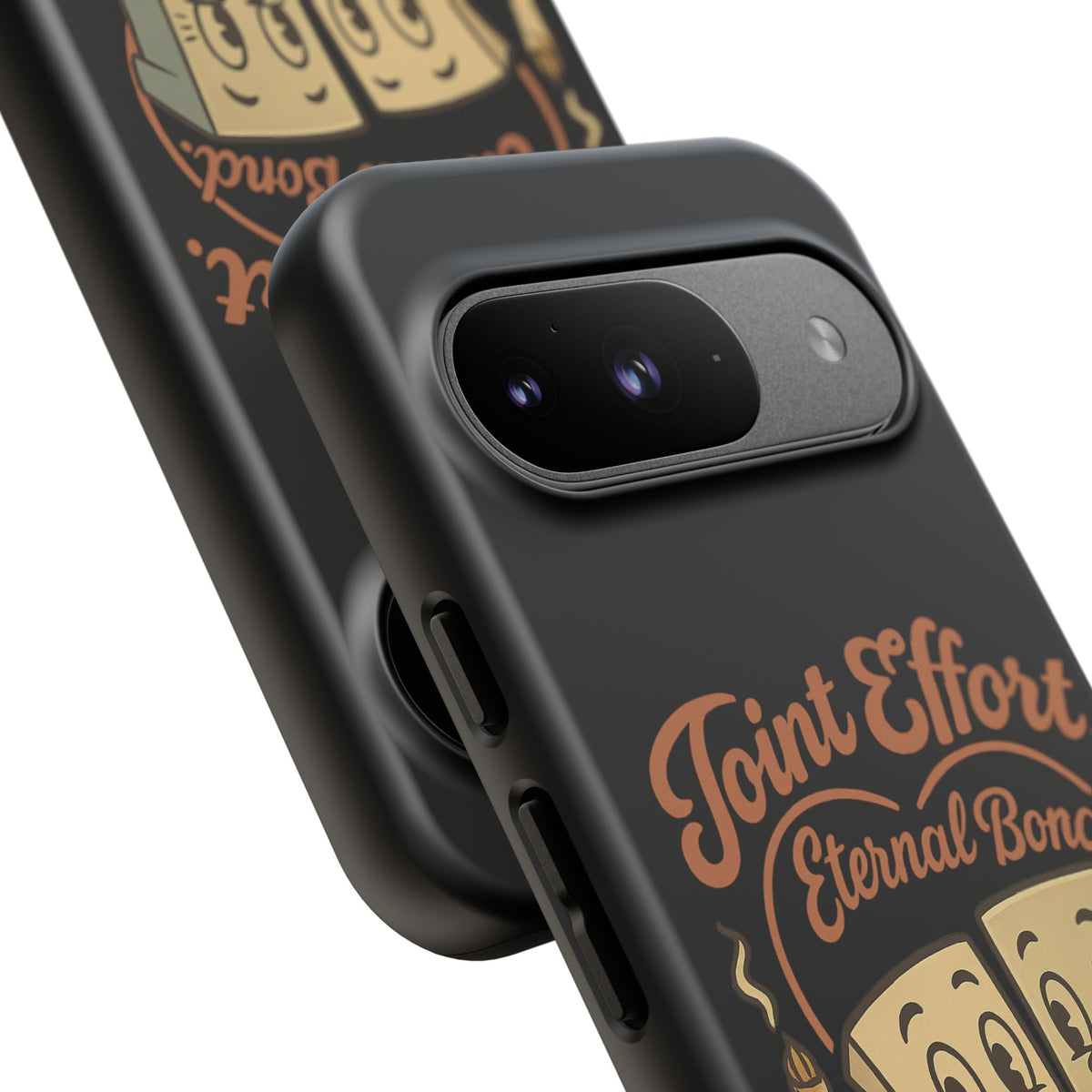 Phone Case — "Joint Effort Eternal Bond" Retro Cannabis Matchstick Design