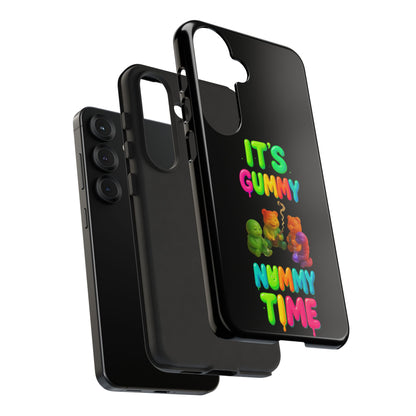 It's Gummy Nummy Time Phone Case — Colorful Gummy Bears Protective Case