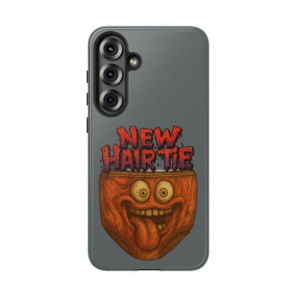 Phone Case — 'New Hairte' Funny Grinning Tongue-Out Monster Design