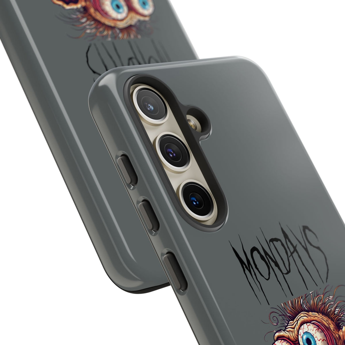 Mondays Zombie Character Phone Case – Funny Groggy Coffee Phone Cover