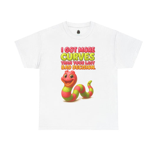 I Got More Curves – Gummy Snake Funny T-Shirt
