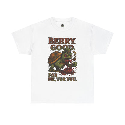 Berry Good Turtle tee | Retro horror turtle illustration