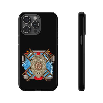 Firefighter Badge Phone Case – Maltese Cross Rescue Design