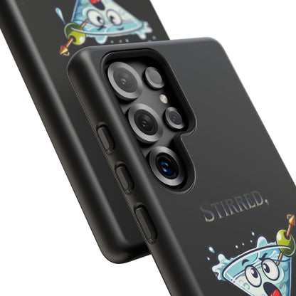 Stirred Not Shaken Phone Case — Funny Martini Cocktail Design