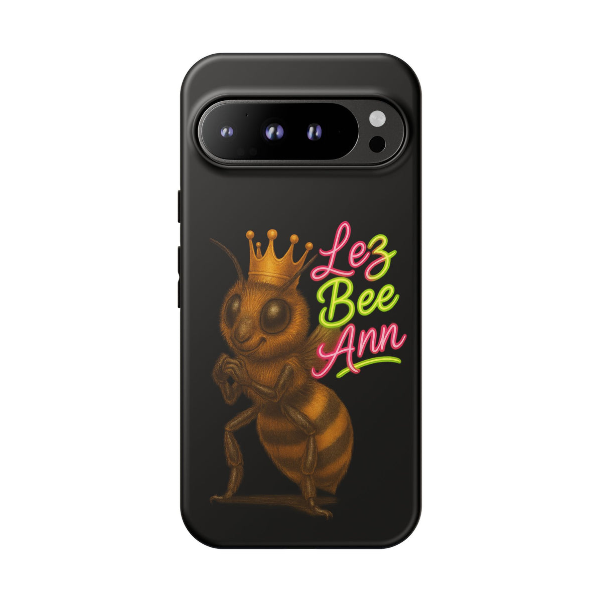 Phone Case — 'Lez Bee Ann' Queen Bee Tough Protective Cover
