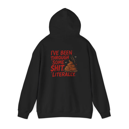 I've Been Through Some Shit Literally Hoodie — Funny Graphic Pullover