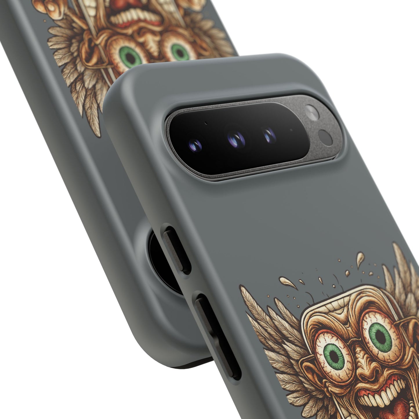 Phone Case — Funny Vintage Winged Toaster Design (“Your Opinion Has Less Absorbency”)