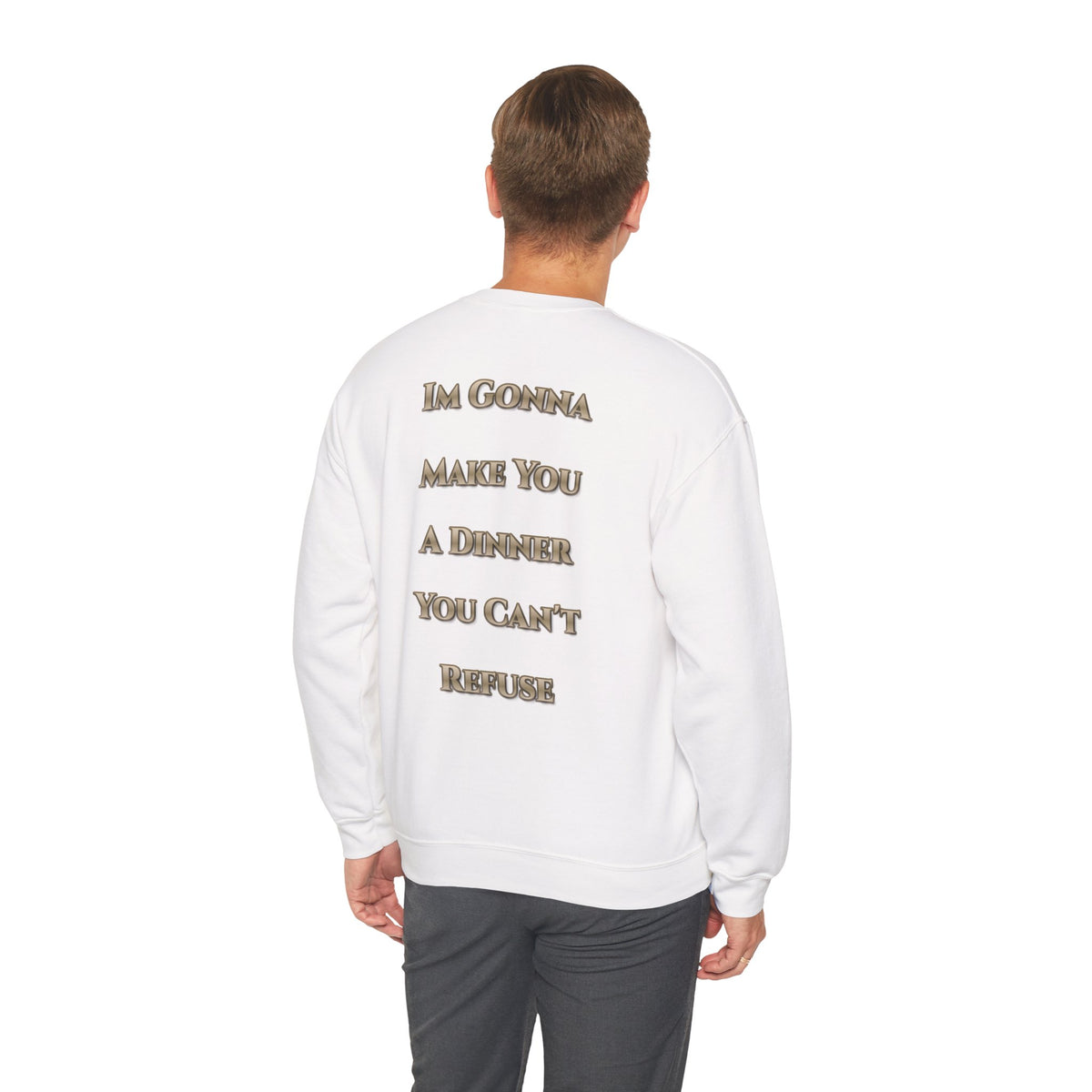 The Grillfather – Charcoal Crewneck Sweatshirt
