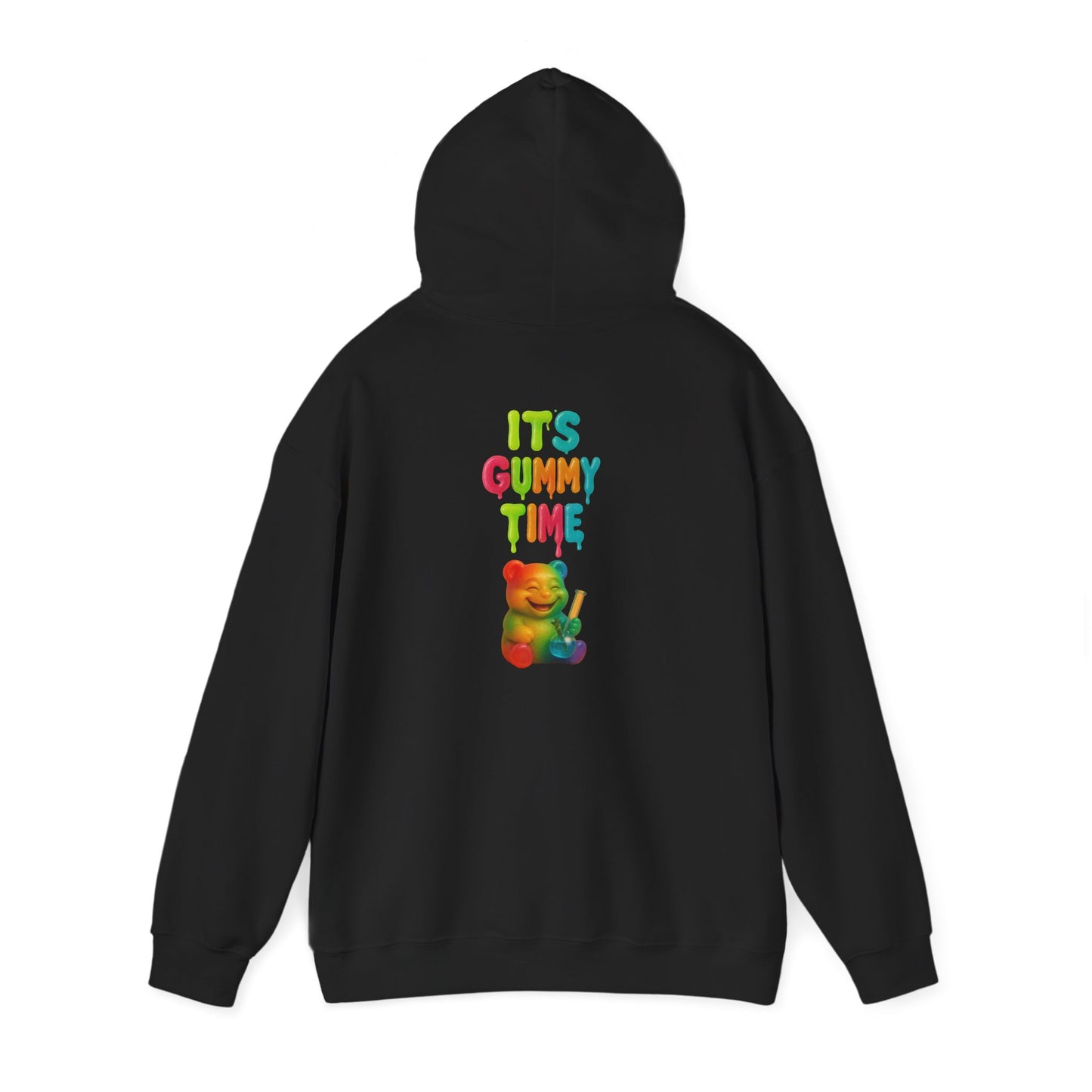 Gummy Time Hoodie — Colorful Gummy Bear Graphic Pullover