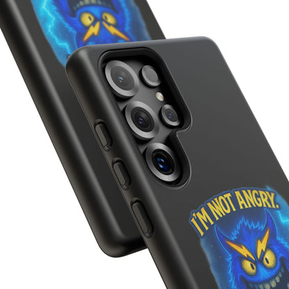 Phone Case - "I'm Not Angry, I'm Fully Charged" Electric Monster Protective Cover