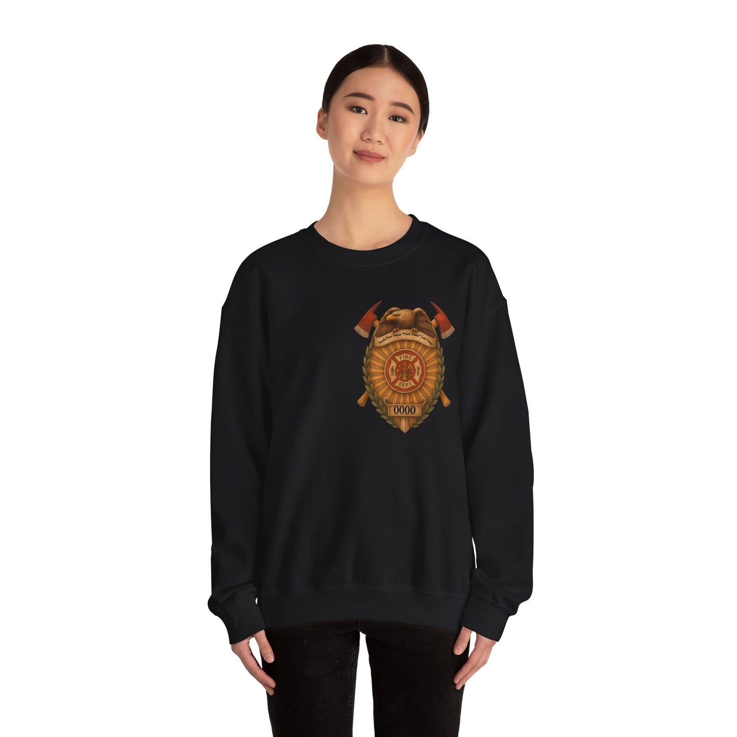 Firefighting: Not a Job, a Brotherhood Crewneck Sweatshirt