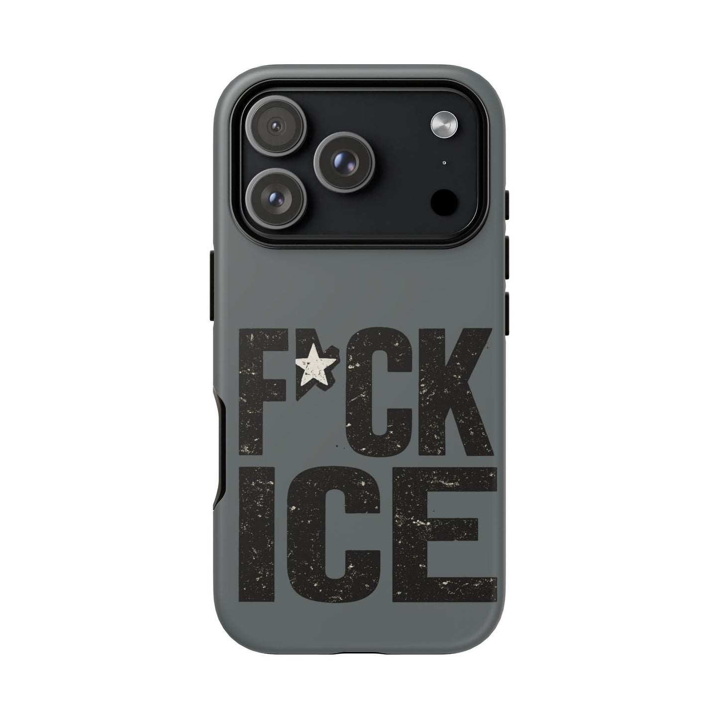 Phone Case — “F*CK ICE” Bold Protest Protective Case