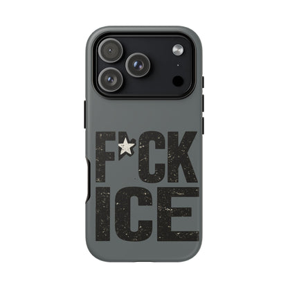 Phone Case — “F*CK ICE” Bold Protest Protective Case