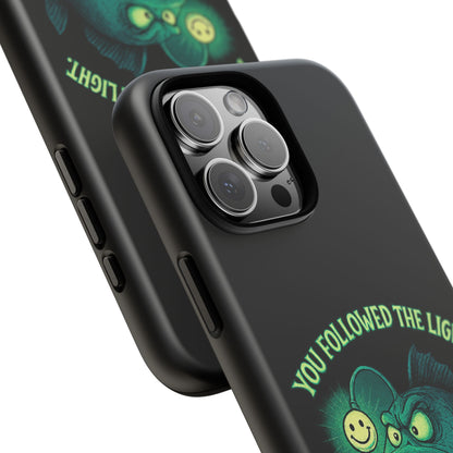 Anglerfish Phone Case – “You Followed The Light, That’s On You” Glow Horror Protective Case