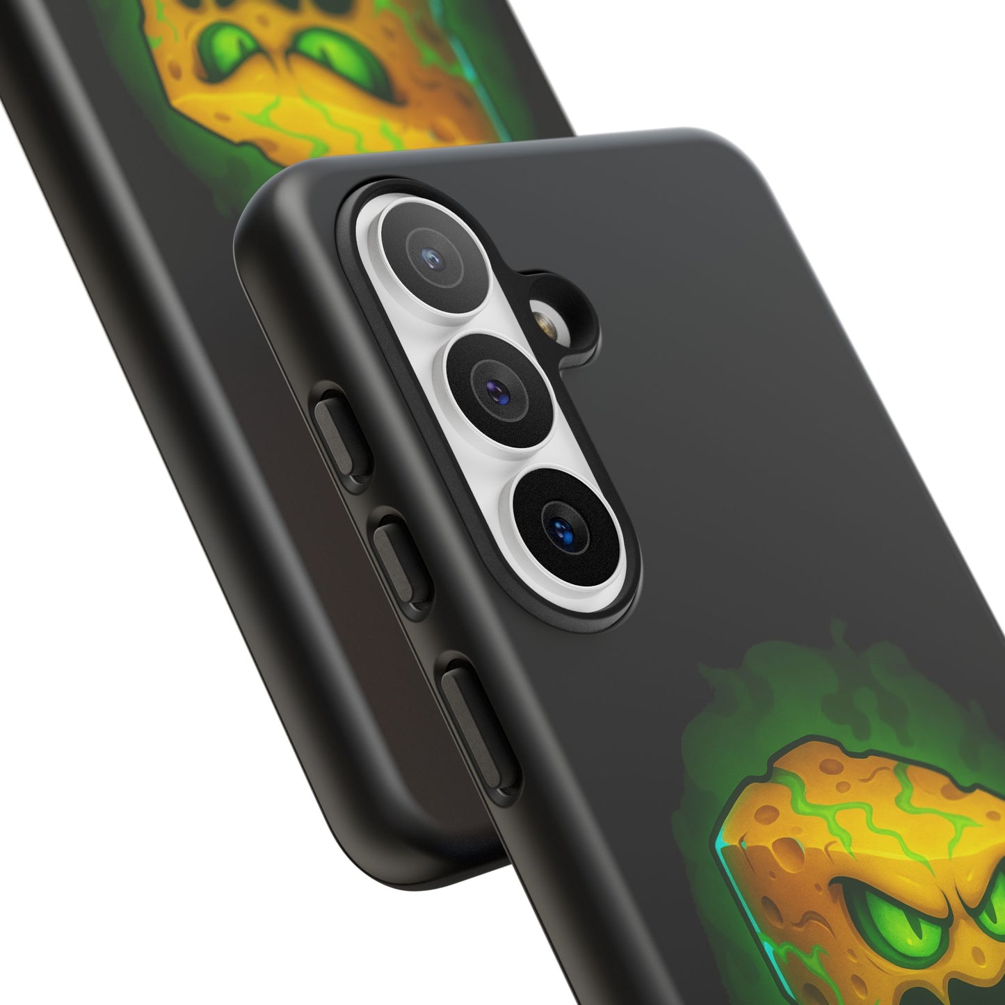 Phone Case — 'Smell That? It's Fear.' Spooky Cheese Monster Protective Case