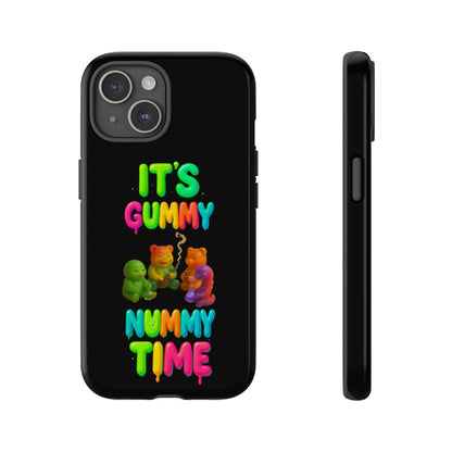 It's Gummy Nummy Time Phone Case — Colorful Gummy Bears Protective Case