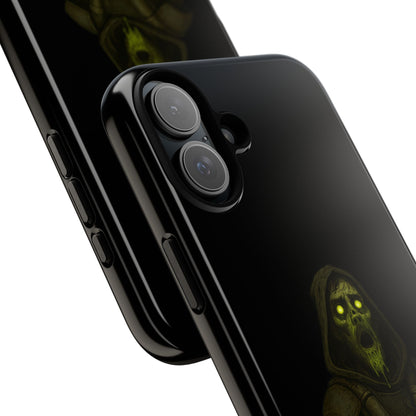 Phone Case — 'Toxic? Nah, Just Prophetically Unpleasant' Neon Grim Reaper Protective Cover