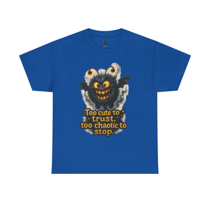 Too Cute To Trust Chaotic Monster T-Shirt | Cute Spooky Halloween Tee