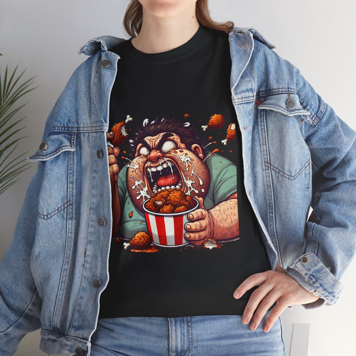 "Chicken Frenzy" Funny Food Lover T-Shirt