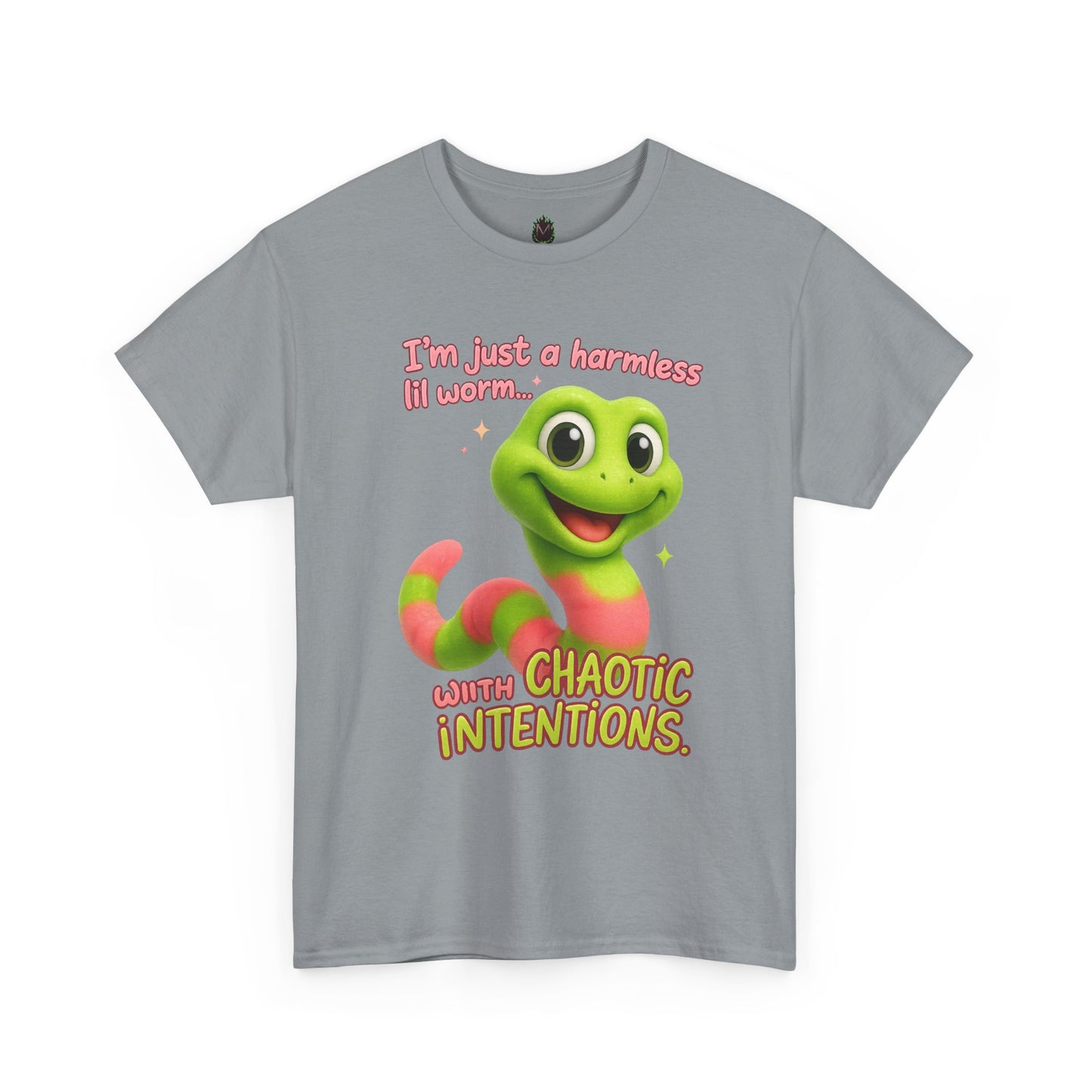 Chaotic Intentions – Cute Gummy Worm T-Shirt