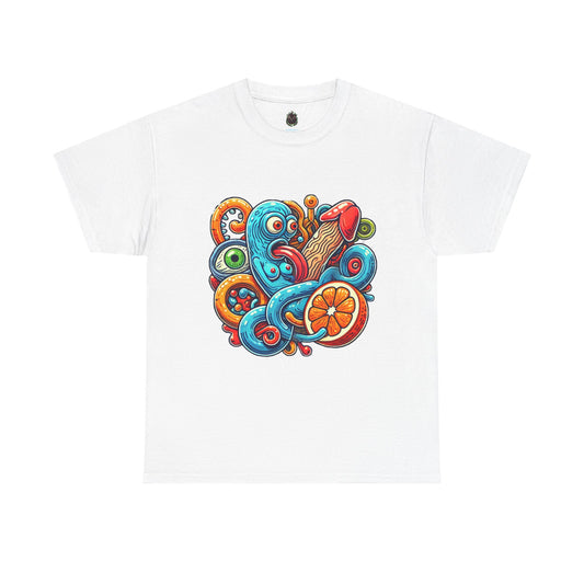 "Psychedelic Creatures" Trippy Art T-Shirt