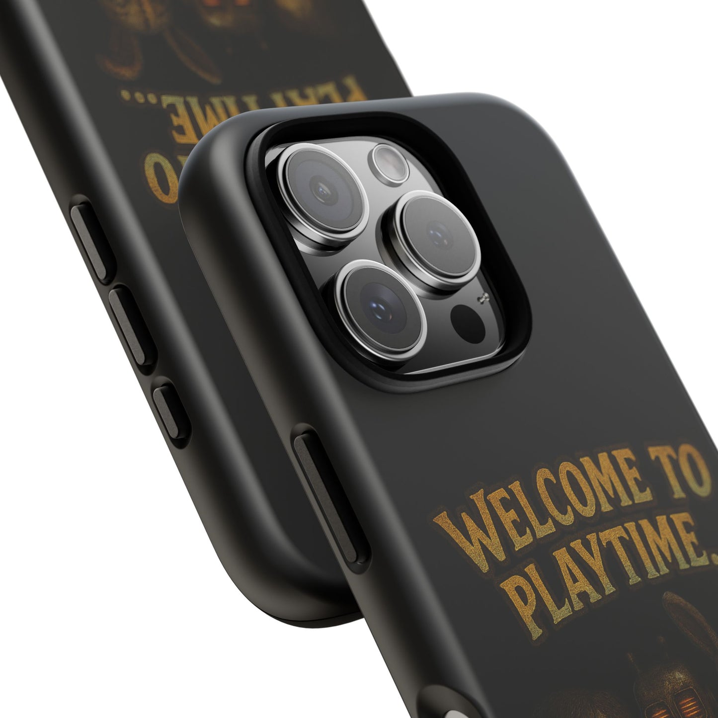 Phone Case — "Welcome to Playtime... Permanently." Horror Game Character Protective Case