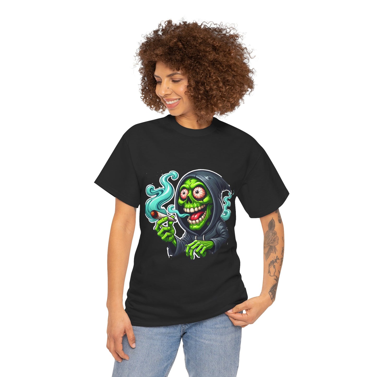 "High Spirits" Funny Grim Reaper T-Shirt