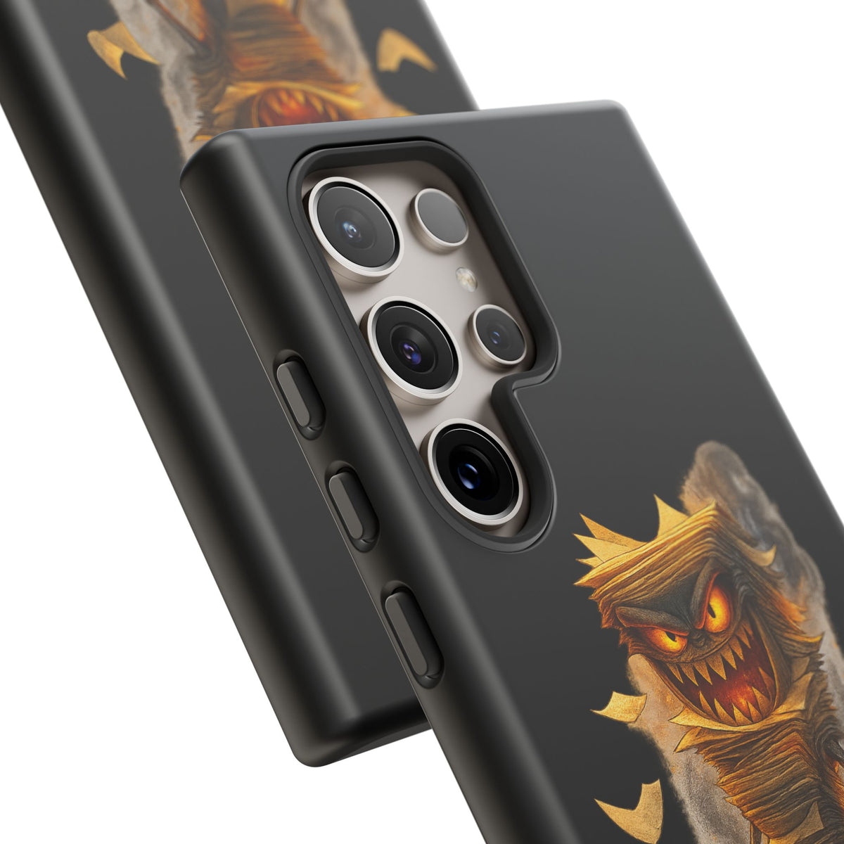 Phone Case — Halloween Mummy Creature “Stapled Your Soul to Page 666” Horror Design