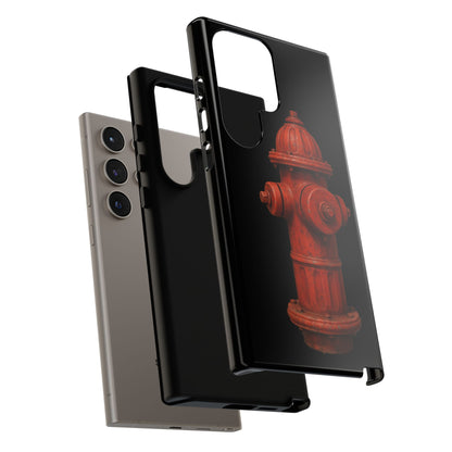 Red Fire Hydrant Phone Case — Tough Protective iPhone Cover