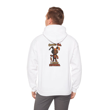 Voodoo Bunny "I Crave Screams" Horror Hoodie