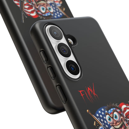 Patriotic Madman Phone Case — 'Funk Yea' USA Flag Tough Case