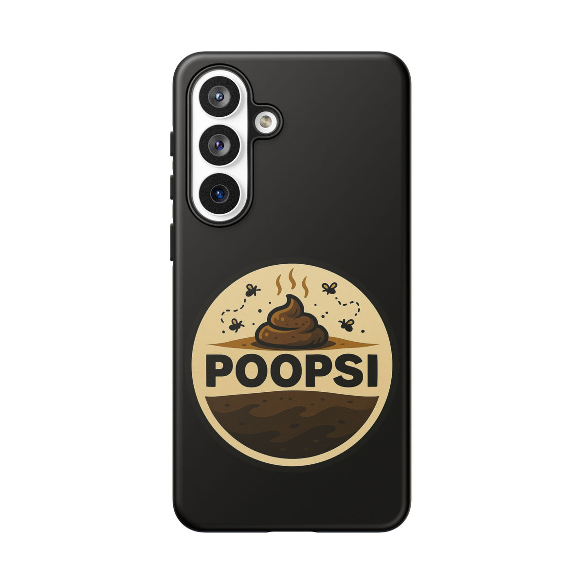 Phone Case — 'POOPSI' Funny Poop Logo Protective Cover