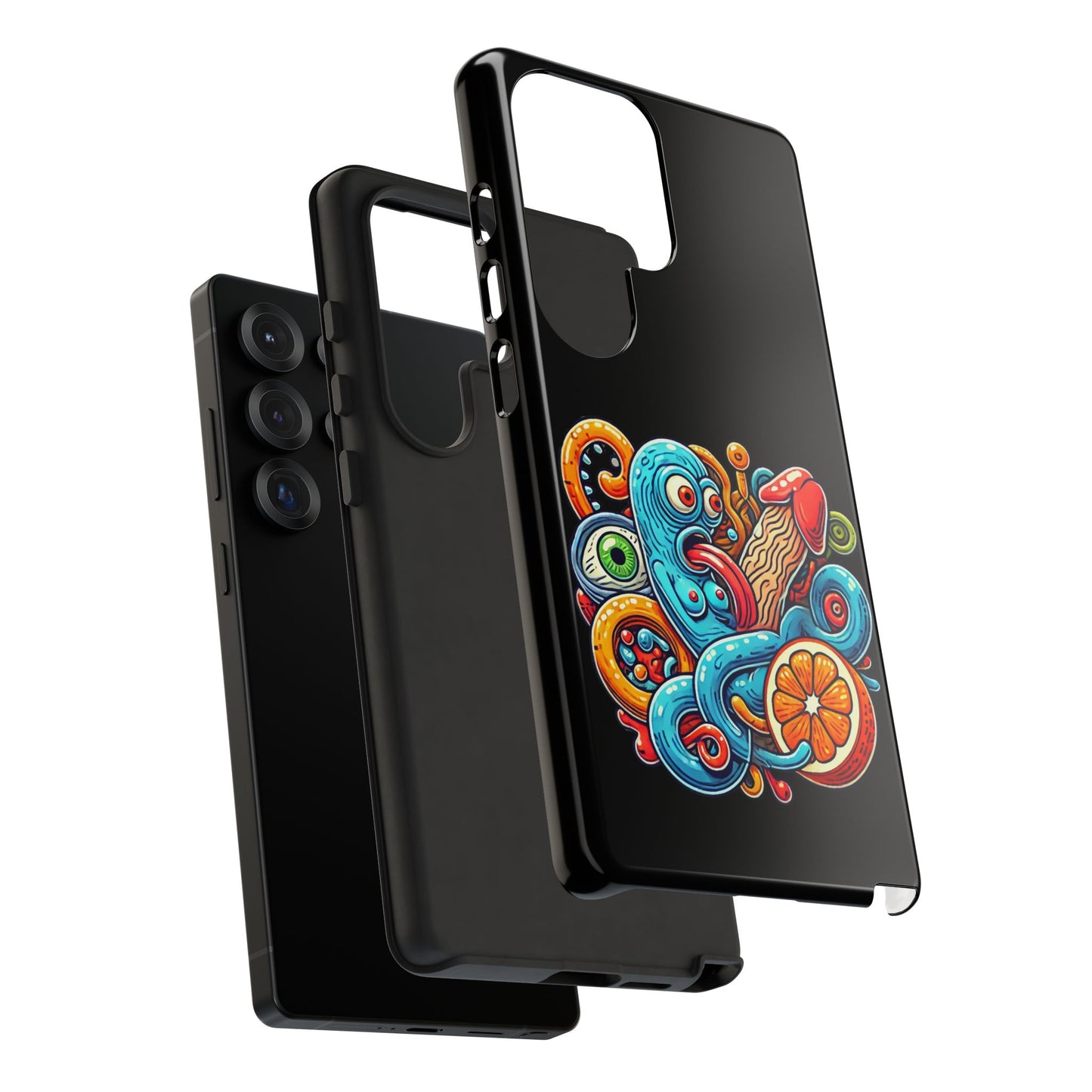 Octopus Surf Phone Case — Colorful Nautical Art Protective Phone Cover