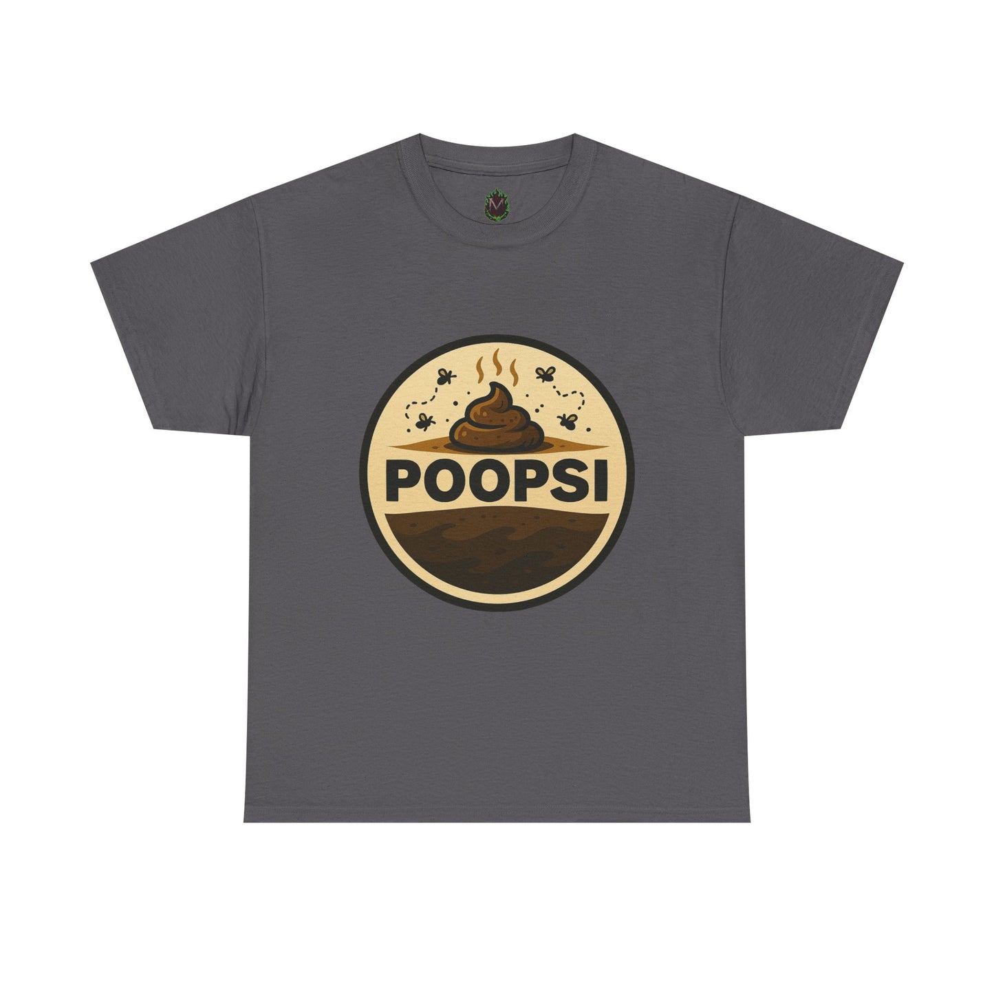 Poopsi Logo Tee | Funny Poop Graphic T-Shirt