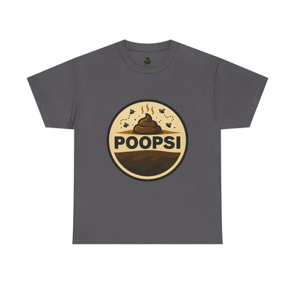 Poopsi Logo Tee | Funny Poop Graphic T-Shirt